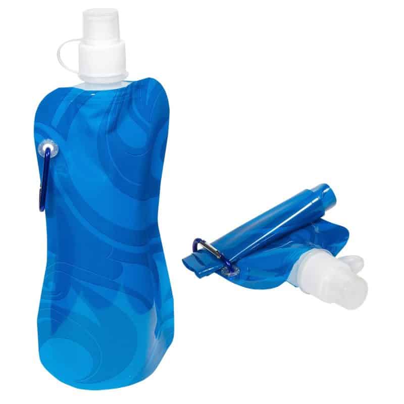 Flex Foldable 16 oz Water Bottle with Carabiner - 7