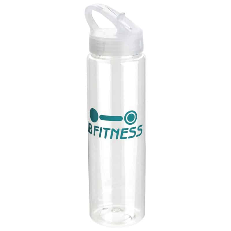 Velo 32 oz PET Bottle with Flip-Up Lid - 4