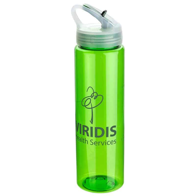 Velo 32 oz PET Bottle with Flip-Up Lid - 6
