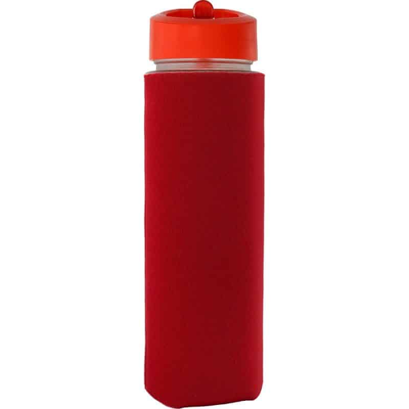 Pop Up 22 oz. Frosted Glass Sleeve Bottle - 3