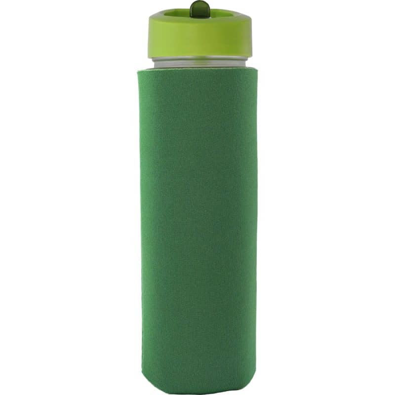 Pop Up 22 oz. Frosted Glass Sleeve Bottle - 5