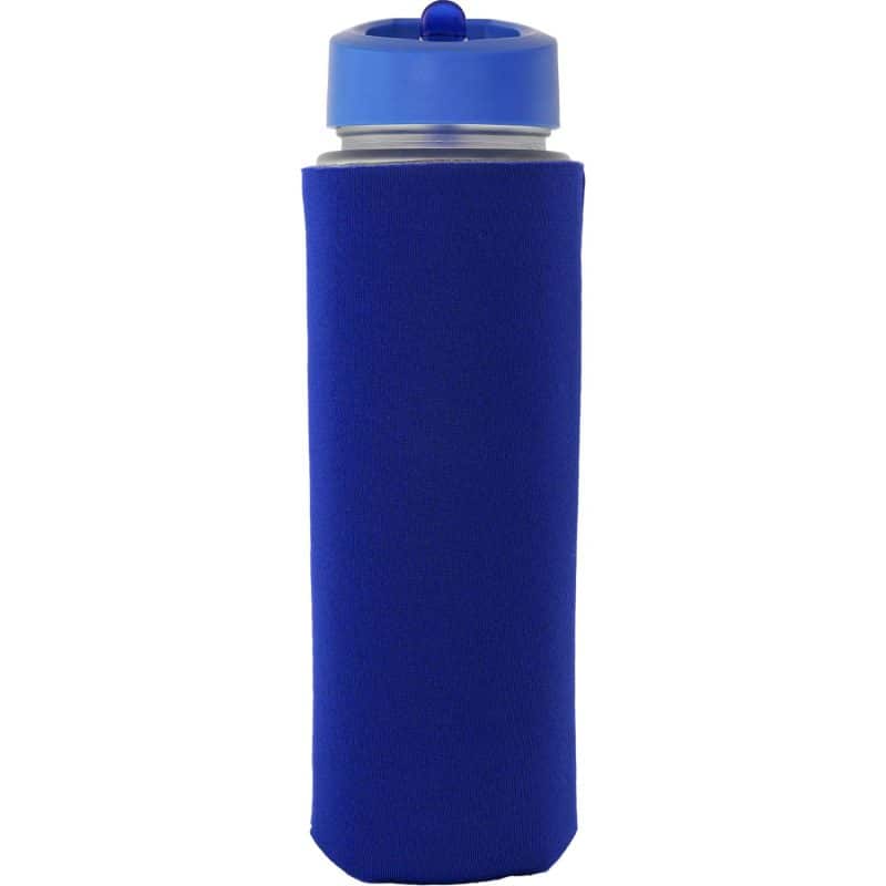 Pop Up 22 oz. Frosted Glass Sleeve Bottle - 9
