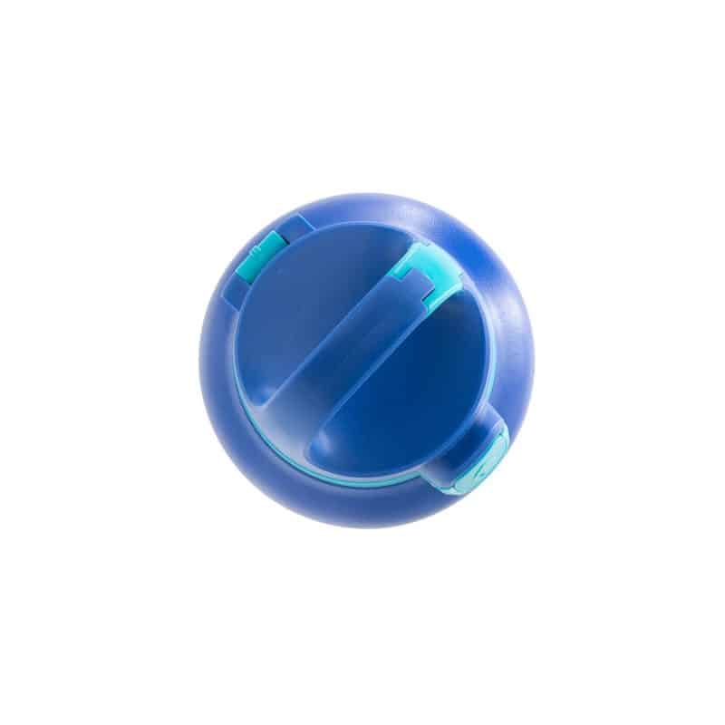 Vapur® Chill 20oz Insulated Water Bottle Admiral Blue with Malibu Teal Trim - 3