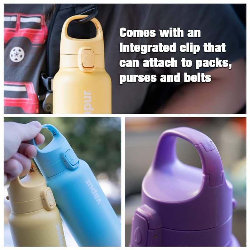 Vapur® Chill 20oz Insulated Water Bottle Dusk Purple - 8