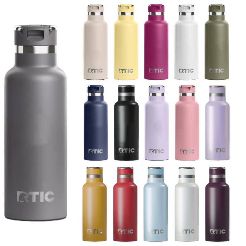 RTIC 16oz Stainless Steel Ceramic-Lined Journey Water Bottles - 1