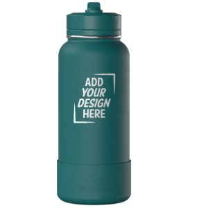 Hydrapeak Sport Boot 32oz Water Bottle with Straw Lid