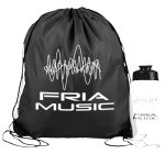 Garyline® Graduate Drawstring Backpack with 27 oz. Bottle