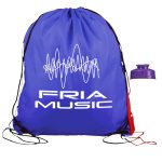Garyline® Graduate Drawstring Backpack with 27 oz. Bottle - 8