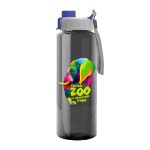 Garyline® Guzzler Bottle with Quick-Snap Lid - 32 oz. - 1